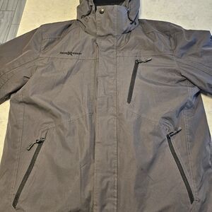 Men's Gray Outdoor Jacket